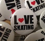 Badge Love Skating - Lot 48 badges