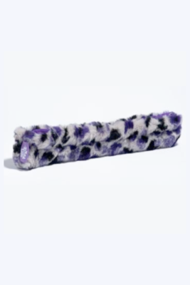 Protège-lames Soft Pawz - fourrure Fuzzy leopard violet