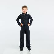 Chemise justaucorps homme - Noir