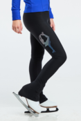 Pantalon de patinage - Biellmann bleu d�grad�