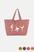 Sac cabas coton Patineuses