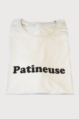Tee Shirt Patineuse - Crème