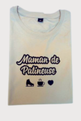 Tee Shirt - Maman de patineuse - Crme