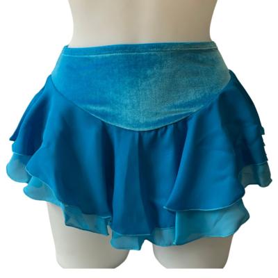 Jupette Jerry's - Georgette Double Skirt Turquoise