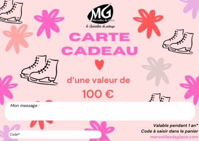 Carte Cadeau 100€